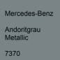 Preview: Mercedes-Benz, Andoritgrau Metallic, 7370.